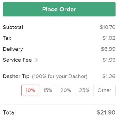 doordash-check-out
