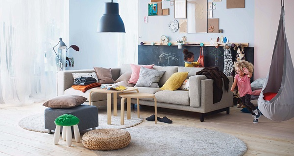 IKEA 家俱风格；来源：Home-designing