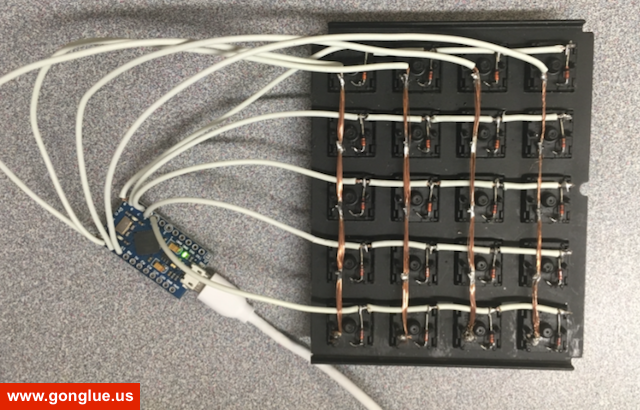 Hand wired 键盘
