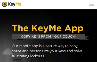 在线配钥匙的 KeyMe App