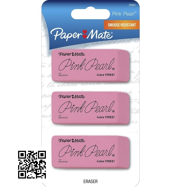 https://www.walmart.com/ip/Paper-Mate-Pink-Pearl-Eraser-Large-Latex-Free-3-Count/14929323