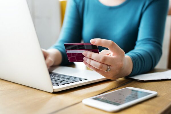 Credit Card Online Shopping Purchasing