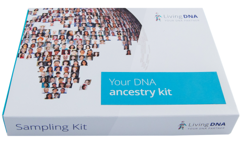 Living DNA 的 Your ancestry 检测盒