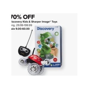70% OFF Discovery Kids & Sharper Image Toys