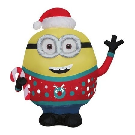 Universal 3.5-ft Holiday Minion Otto Christmas Inflatable