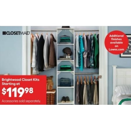 Brightwood Closet Kits from
