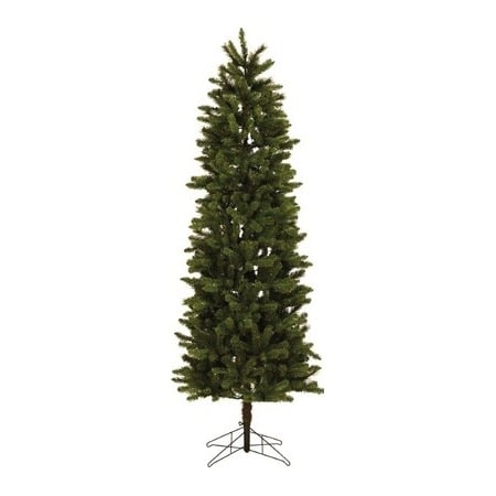 Holiday Living 7-ft Sonoma Pine Slim Pre-Lit Artificial Christmas Tree