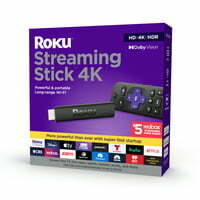 Roku Streaming Stick 4K 2021 HDR/Dolby Vision w/Voice Remote