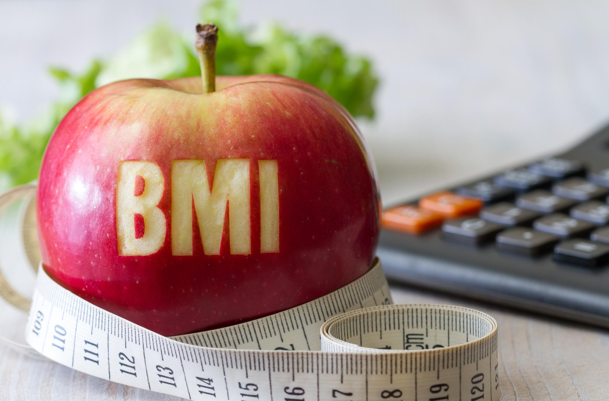 BMI 体重指数对照表