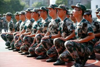 chinese-student-military-traning